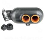 CAREN CARENZI Univerzális fekete légszűrőház kart típus Ø45mm / Ø35mm CAREN Motoralkatrészek Üzemanyag- és szívórendszer Légszűrők Tuning és univerzális légszűrők