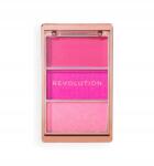 Revolution Makeup Revolution Blush Icon Hot Pink Flag pirosító paletta, 6, 3 g