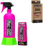 Muc-Off Bottle For Life - Punk Powder kerékpár/motorkerékpár tisztító szett, alumínium palack + 2 tasak Muc-off Olajok, kenőanyagok és ápolás Tisztítás és felületápolás Tisztítószerek
