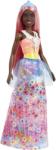 Mattel Mattel Barbie Dreamtopia: Sötét bőrű hercegnő világos rózsaszín hajjal (HGR14)