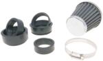 101 Octane Power légszűrő 35-48 mm, krómozott 101 Octane Motoralkatrészek Üzemanyag- és szívórendszer Légszűrők Tuning és univerzális légszűrők