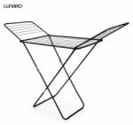 Lunaro Uscator rufe Uscator de rufe pliabil LUNARO Lineo-Bk Spatiu uscare 18m Otel inoxidabil Incarcare 15kg Vopsit in camp electrostatic Compact Depozitare eficienta Greutate 2.56kg Dimensiuni 128x55x5cm Pi