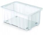 Prosperplast Rendszerező doboz, Prosperplast Cargo NCC24, 60 x 40 x 26 cm, átlátszó, (NCP24 + NCC24)