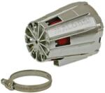 Malossi E5 Racing 38mm piros légszűrő, króm légszűrőházzal Malossi Motoralkatrészek Üzemanyag- és szívórendszer Légszűrők Tuning és univerzális légszűrők