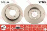 TRW Féktárcsa tömör Ø258mm DF6144