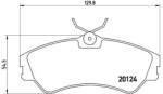 BREMBO fékbetét készlet, tárcsafék P85 028