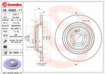 BREMBO féktárcsa 08. D983.11