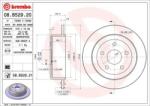 BREMBO Féktárcsa tömör Ø316mm 08. B529.21