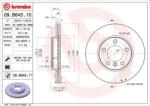 BREMBO Féktárcsa szellőző Ø294mm 09. B645.11