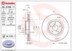 BREMBO Féktárcsa belső hűtés Ø277mm 09. D769.11