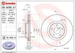 BREMBO Féktárcsa szellőző Ø316mm 09. N256.21