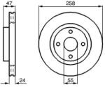 Bosch szellőző féktárcsa Ø257, 5mm 0 986 478 989