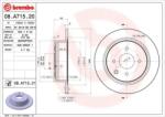 BREMBO Féktárcsa tömör Ø292mm 08. A715.21