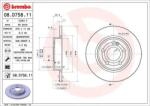 BREMBO féktárcsa 08. D758.11