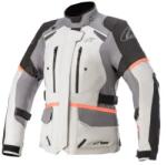 Alpinestars STELLA ANDES DRYSTAR kabát, TECH-AIR 5 kompatibilis, ALPINESTARS, női (világosszürke/sötétszürke/fekete/rózsaszín fluo, XL-es méret)