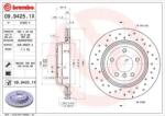 BREMBO fékkorong lyukasztás/belső hűtött Ø320mm 09.9425. 1x