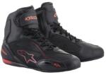 Alpinestars FASTER-3 DRYSTAR cipő, ALPINESTARS (fekete/piros fluo, 45.5-ös méret)