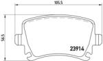 BREMBO fékbetét készlet P85 095X