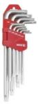 TOYA - Torx kulcs készlet, hosszú, 9db