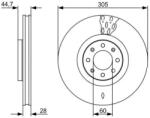 Bosch szellőző féktárcsa Ø305mm 0 986 479 531