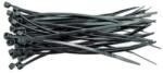 TOYA Vorel - Fekete kábelkötegelő 150x2.5mm 100db
