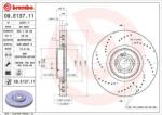 BREMBO Brake Disc - Lacqued 09. E137.11