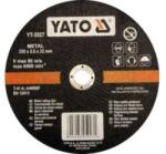 TOYA - vágótárcsa fémre Ø230 x 22 x 2.0mm
