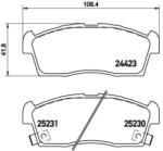 BREMBO fékbetét készlet P61 108