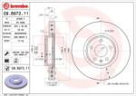 BREMBO Féktárcsa Ø320mm 09. B972.11