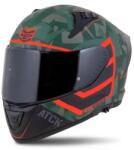 Cassida sisak Aero ATCK, CASSIDA (zöld camo/fekete/szürke/narancs, L méret)