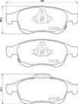 BREMBO fékbetét készlet, tárcsafék P23 165