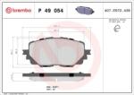 BREMBO fékbetét készlet, tárcsafék P49 054