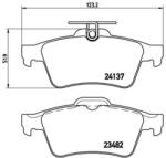 BREMBO fékbetét készlet, tárcsafék P59 042