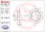 BREMBO féktárcsa perforált Ø240mm 08.7626. 1X