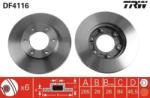 TRW szellőző féktárcsa Ø285mm DF4116