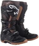 Alpinestars TECH 7 ENDURO cipő, ALPINESTARS (fekete/sötétbarna, 40, 5-ös méret)