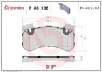 BREMBO fékbetét készlet, tárcsafék P85 136