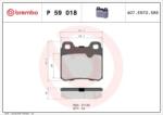 BREMBO fékbetét készlet, tárcsafék P59 018