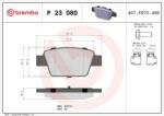 BREMBO fékbetét készlet, tárcsafék P23 080