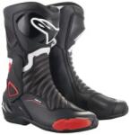 Alpinestars S-MX 6 cipő, ALPINESTARS (fekete/piros, 37-es méret)