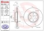 BREMBO Féktárcsa belső hűtés Ø320mm 09. D751.11