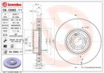 BREMBO féktárcsa 09. D980.11