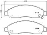 BREMBO fékbetét készlet P34 005