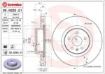 BREMBO Féktárcsa szellőző Ø355mm 09. N265.21