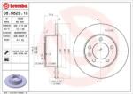 BREMBO Féktárcsa tömör Ø305mm 08. B829.10