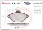 BREMBO fékbetét készlet, tárcsafék P61 053