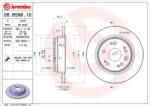 BREMBO Féktárcsa tömör Ø282mm 08. B586.10