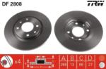 TRW Féktárcsa tömör Ø266mm DF2808