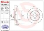BREMBO Féktárcsa tömör Ø259mm 08. C046.41