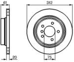 Bosch szellőző féktárcsa Ø312mm 0 986 478 763